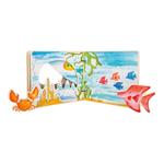 Libro ilustrado "Mundo acuático", interactivo | PSF031